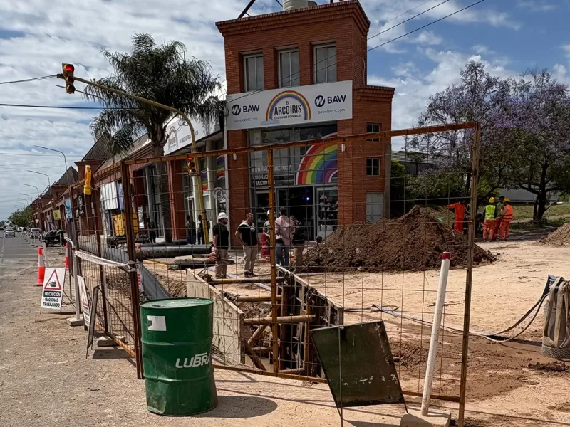 Desvíos y corte de tránsito por trabajos en Almafuerte y 3 de Febrero