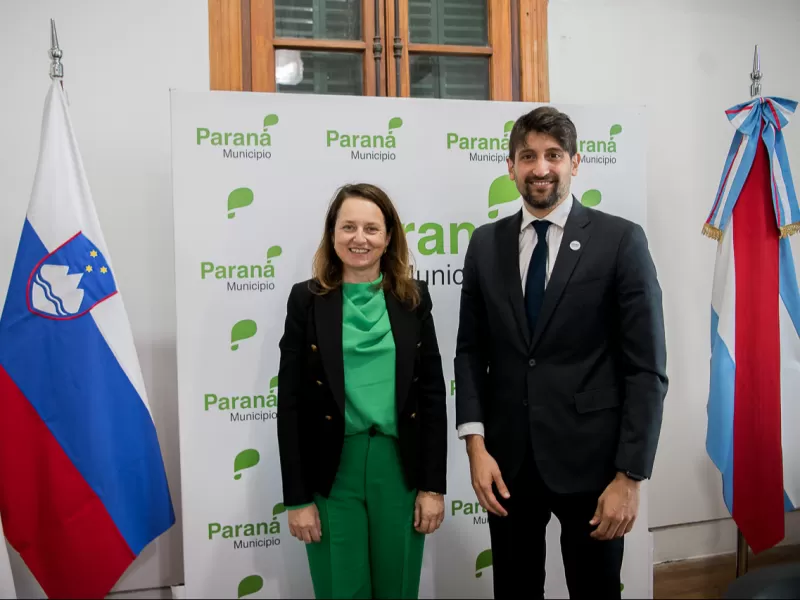 La Municipalidad avanz&oacute; con una agenda de cooperaci&oacute;n mutua con la Embajada de Eslovenia