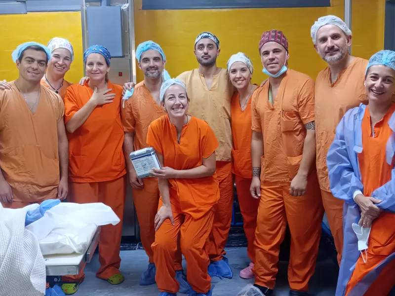 Realizaron una cirugía inédita en el Hospital Materno Infantil San Roque
