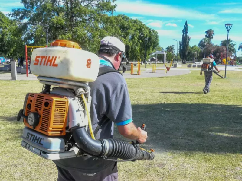 El Municipio continúa con el cronograma de fumigación