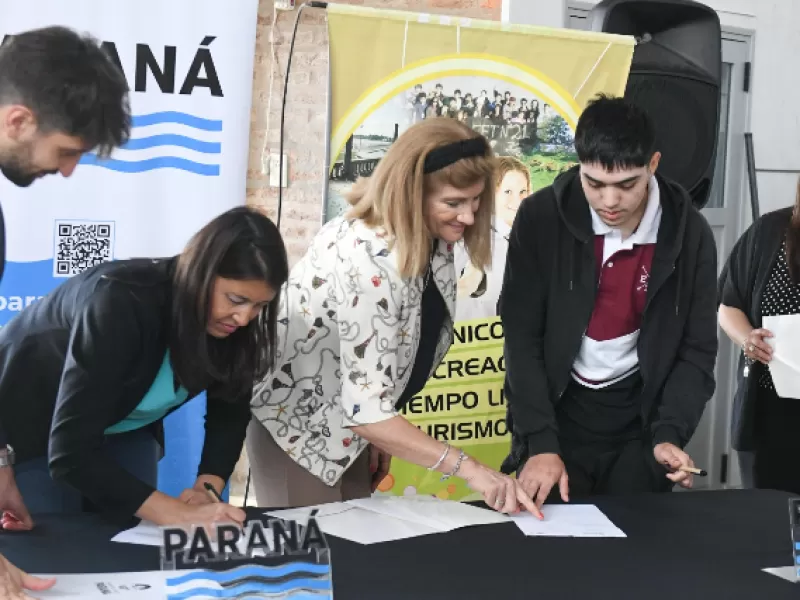 Alumnos de la escuela Libertador San Martín harán prácticas en la Municipalidad