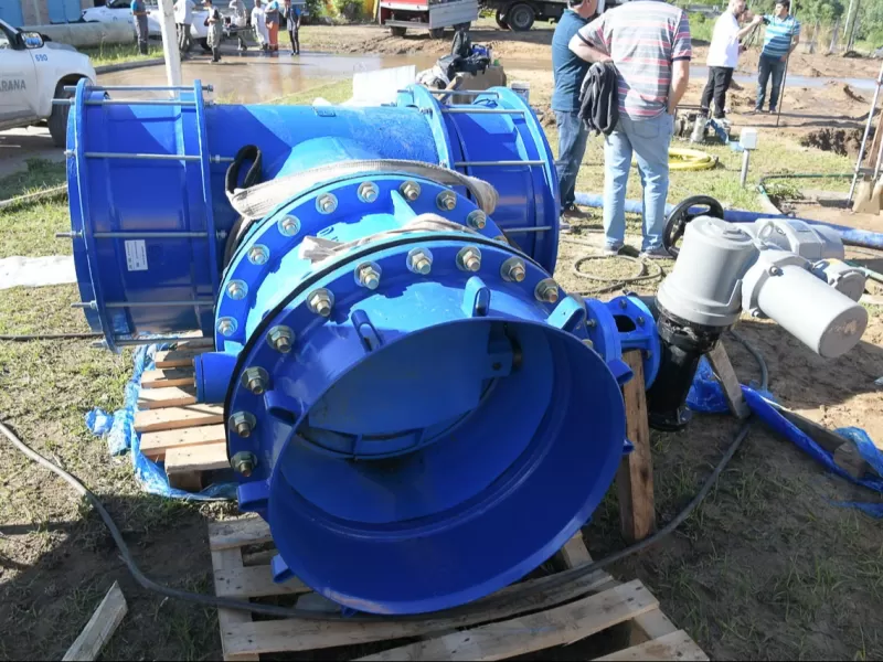 Realizan trabajos de optimización del servicio de agua potable en Planta Echeverría