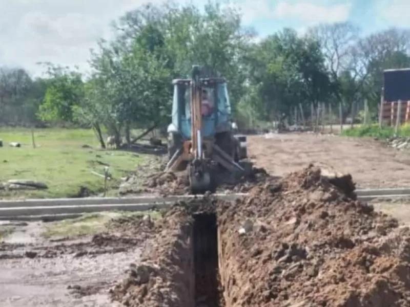 Habilitaron conexiones a la red de agua potable en la vecinal Las Rosas