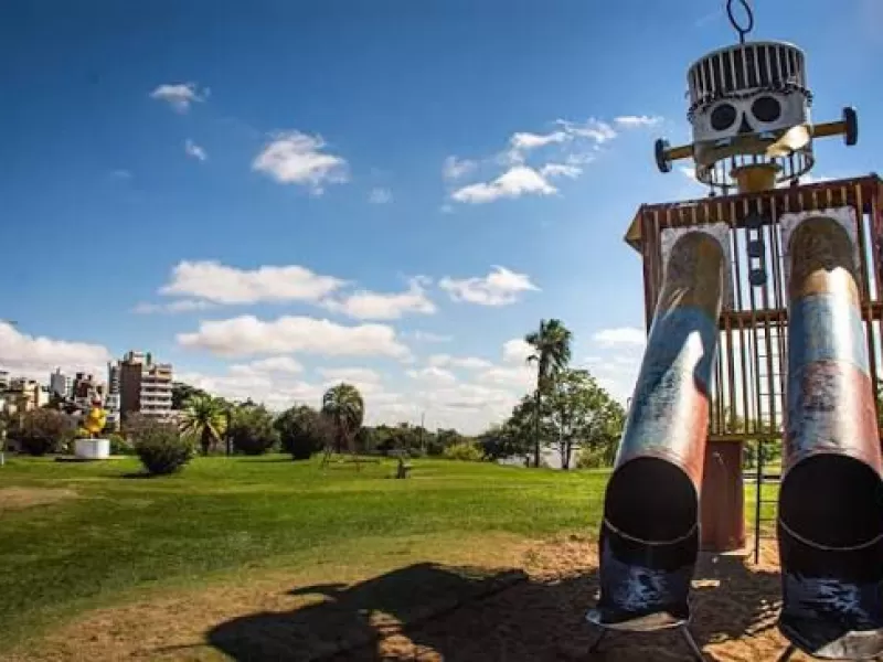 Avanza la puesta en valor del Parque “Patito Sirirí” en la ciudad