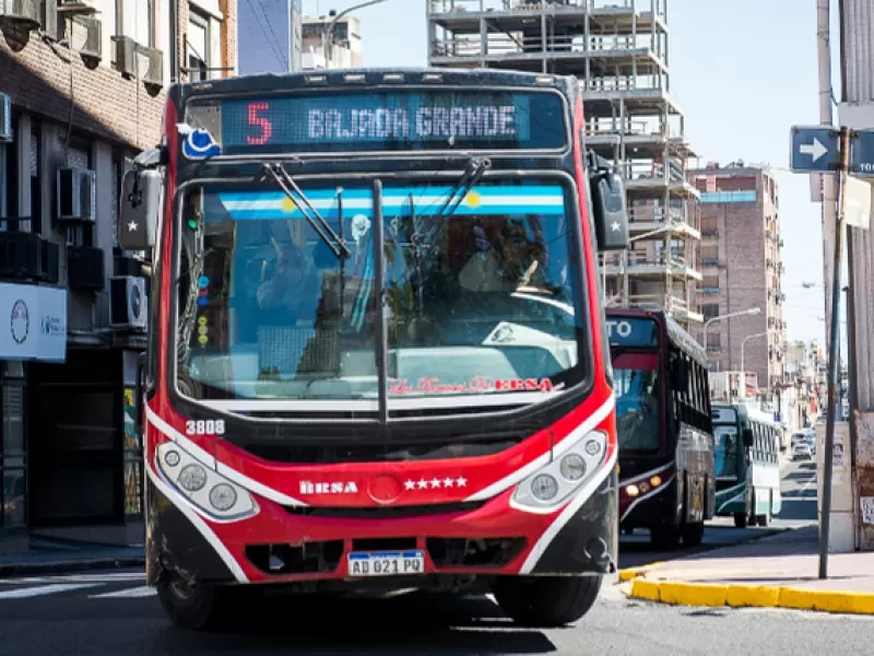 Desde este jueves rigen las nuevas tarifas en el transporte urbano de pasajeros