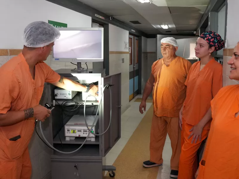 Salud invirti&oacute; m&aacute;s de 35 millones de pesos en una torre de laparoscop&iacute;a para el hospital San Roque