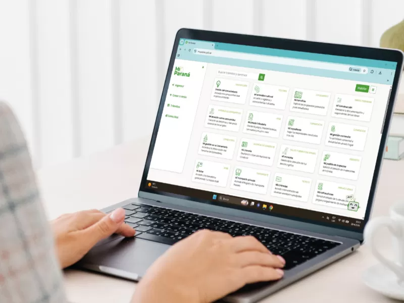 El Municipio ampl&iacute;a Mi Paran&aacute;: organizaciones y empresas ya pueden gestionar de forma digital