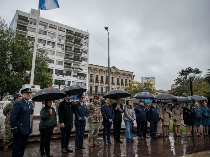 Paran&aacute; conmemor&oacute; el paso a la inmortalidad del General San Mart&iacute;n