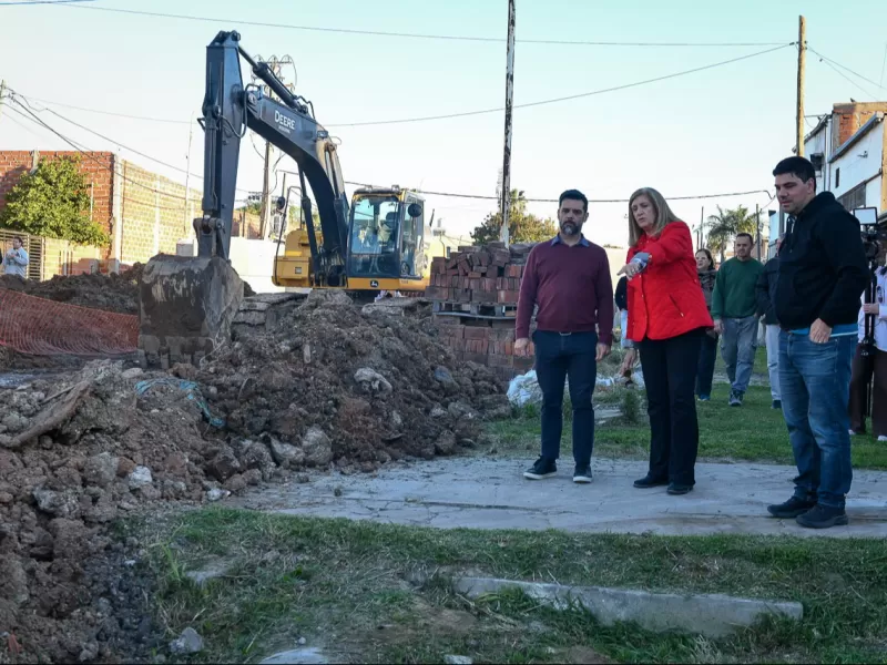 La Municipalidad comenzó una obra integral sobre calle Manuel Crespo