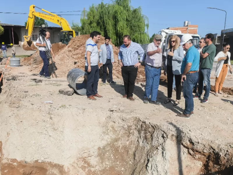 La obra de transformación en la red de agua potable entró en la última etapa