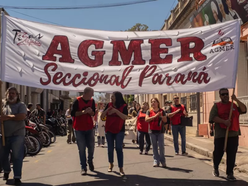 Agmer realiza asambleas en escuelas de Paraná