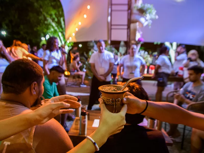 El Premate de Cebadores volvi&oacute; a ser una de las principales atracciones en el Festival Popular de Bajada Grande