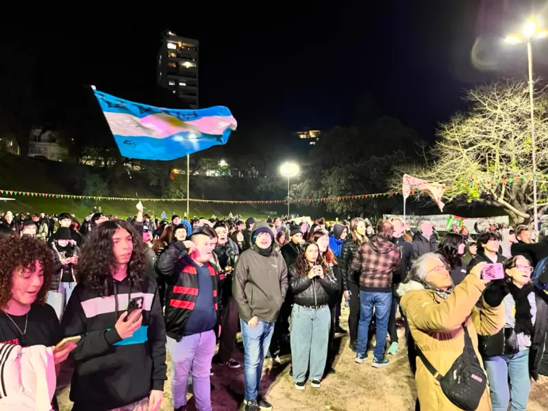 Paran&aacute; vivi&oacute; una noche de m&uacute;sica y arte en homenaje al Indio Solari