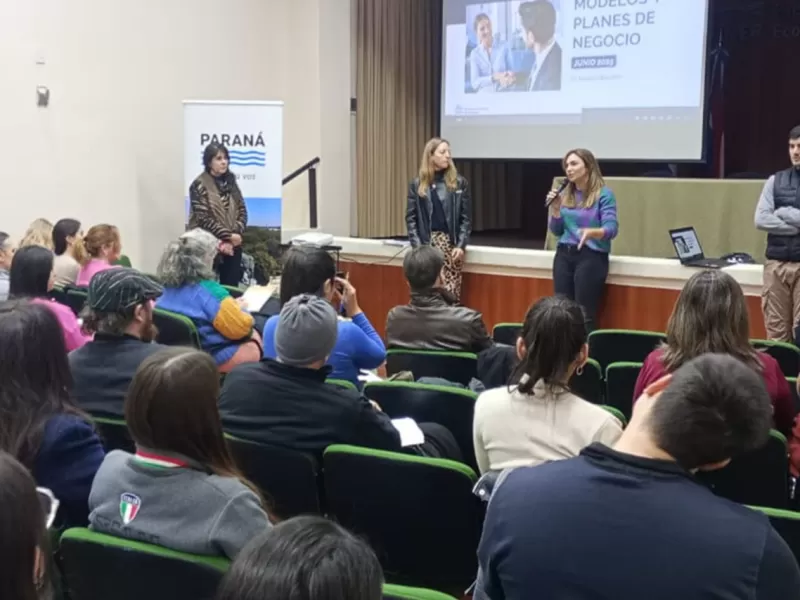 Continúan las instancias de capacitación del Programa Diseña Paraná