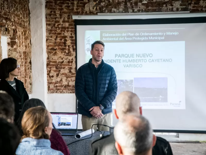 Se realiz&oacute; la primera jornada del Plan de Manejo y Ordenamiento del Parque Nuevo "Humberto Varisco"