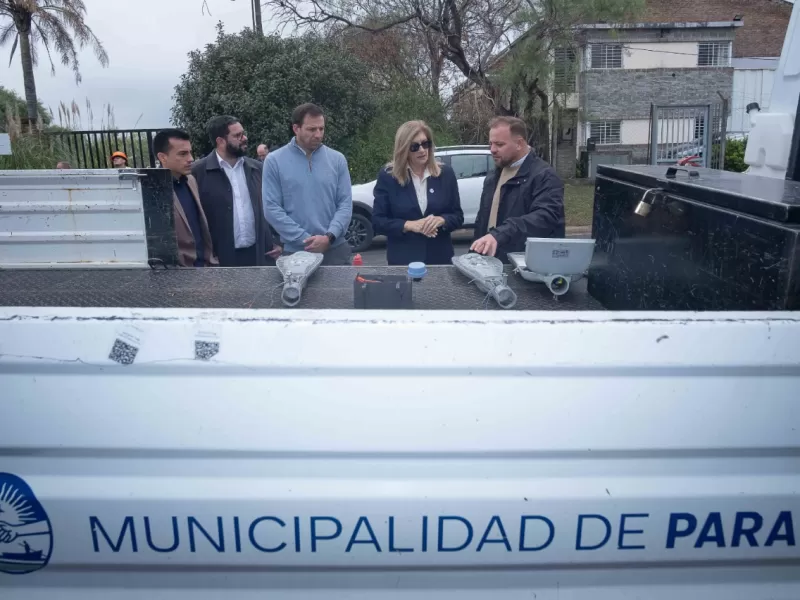 La Municipalidad mejora la iluminación del Parque Industrial