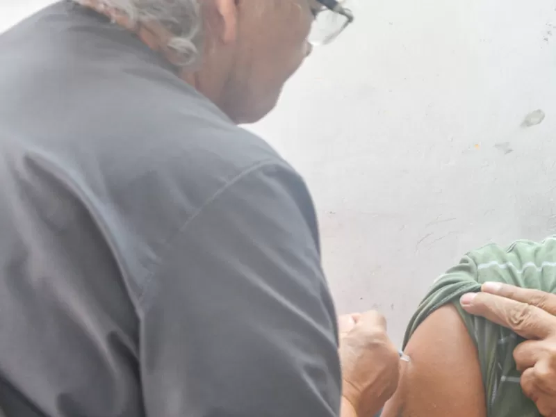 La Municipalidad realizó monitoreo y vacunación de personas en situación de calle