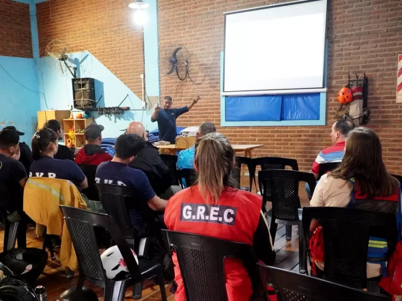 Paran&aacute; refuerza la capacitaci&oacute;n sobre gesti&oacute;n integral del riesgo y desastre