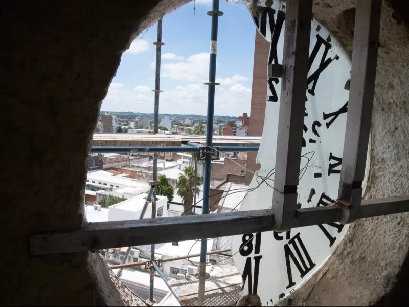 Avanza la puesta en valor y preservaci&oacute;n del hist&oacute;rico reloj del Palacio Municipal