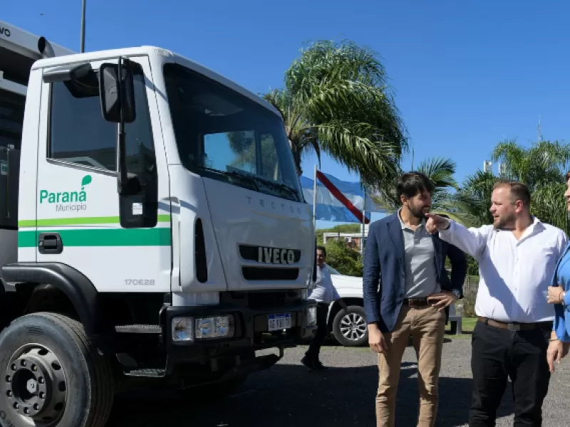 El Municipio incorporó nuevos vehículos para el sistema de recolección de residuos