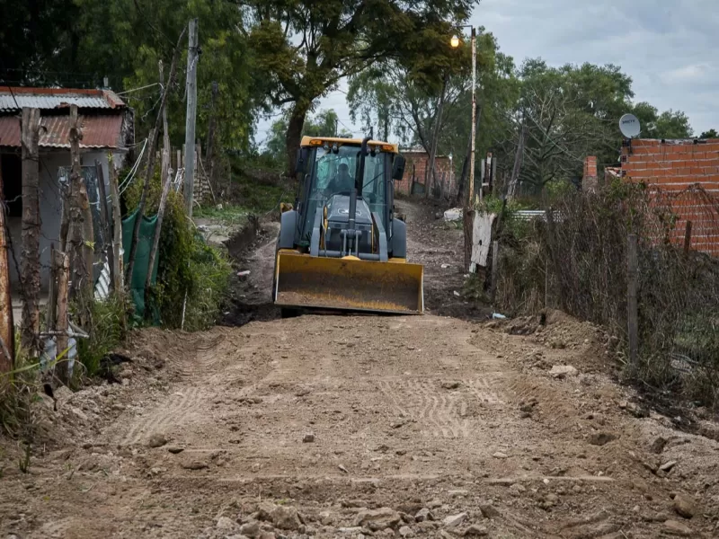 Plan Calle a Calle: la segunda etapa ya se ejecuta en Bajada Grande
