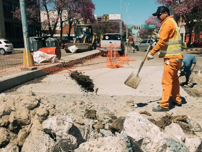 Repavimentarán un tramo de avenida Ramírez