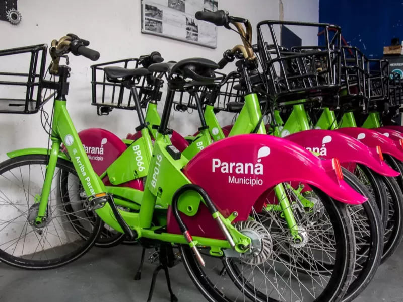 Renuevan en Paran&aacute; el sistema de bicicletas p&uacute;blicas