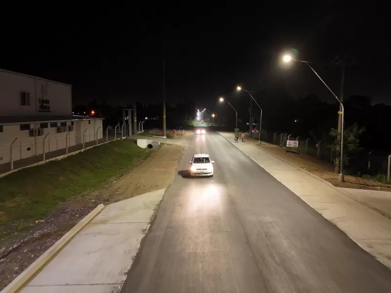 La Municipalidad habilitó el ingreso al Parque Industrial por Miguel David