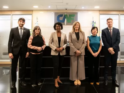 Romero present&oacute; ante el Banco de Desarrollo de Am&eacute;rica Latina y el Caribe proyectos estrat&eacute;gicos para Paran&aacute;