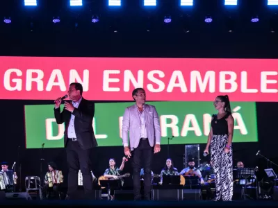 Gran Ensamble Paran&aacute; dio un espect&aacute;culo de primer nivel en la Fiesta Nacional del Mate
