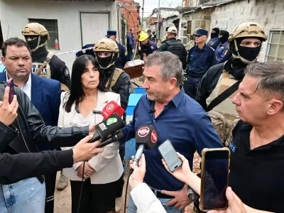 Demolieron un b&uacute;nker de drogas en el barrio Lomas del Mirador II