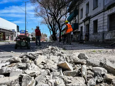 La Municipalidad avanza en la obra de reconfiguraci&oacute;n de 25 de Mayo